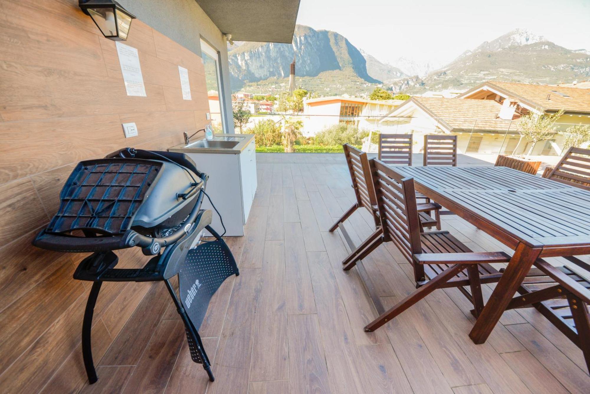 Ferienwohnung Garda Family & Solarium Riva del Garda Exterior foto